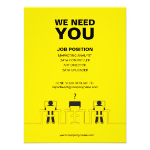 Foto Precisamos De Você   Vaga de emprego em segundo pl