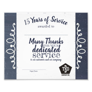 Foto Prêmio universal do aniversário do empregado do