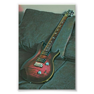 Foto presente de amantes de guitarra de músico