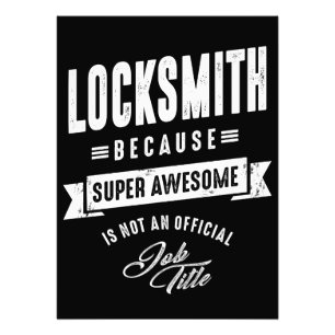 Foto Presente de Título de Trabalho do Locksmith