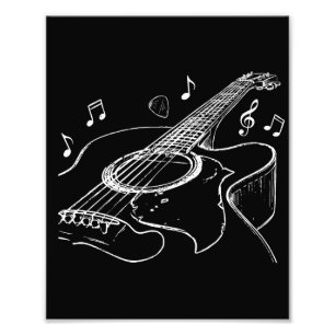 Foto Presente para Músico Tocador de Violão