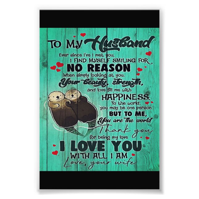 Foto Presente perfeito personalizado, para a carta do m (Frente)