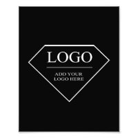 Presente Personalizado de Aniversário Preto e Bran