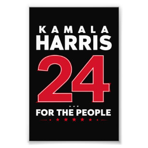 Foto Presidente 47 Kamala Harris 2024 Apoio Senhora