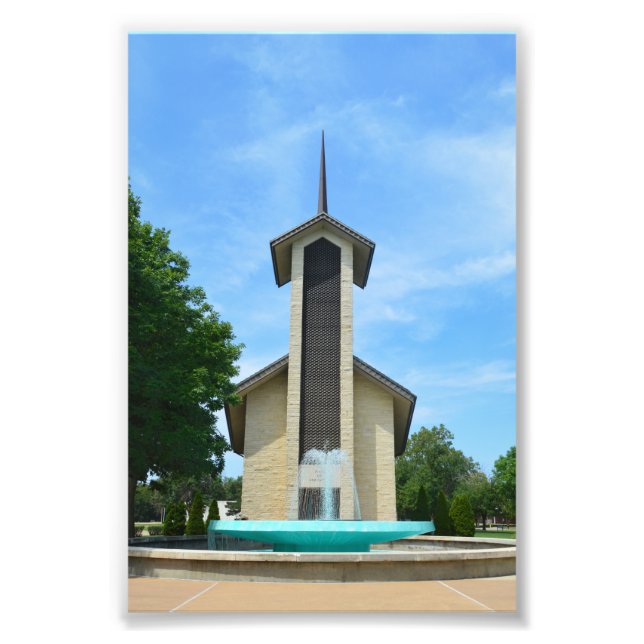 Foto Presidente Eisenhower Place, Meditação, Abilene, (Frente)