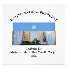 FOTO #PRESIDENTEDASNACOESUNIDAS DR. #LAURAHCASTILLOS ES