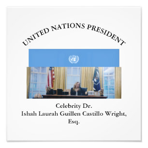 FOTO #PRESIDENTEDASNACOESUNIDAS DR. #LAURAHCASTILLOS ES
