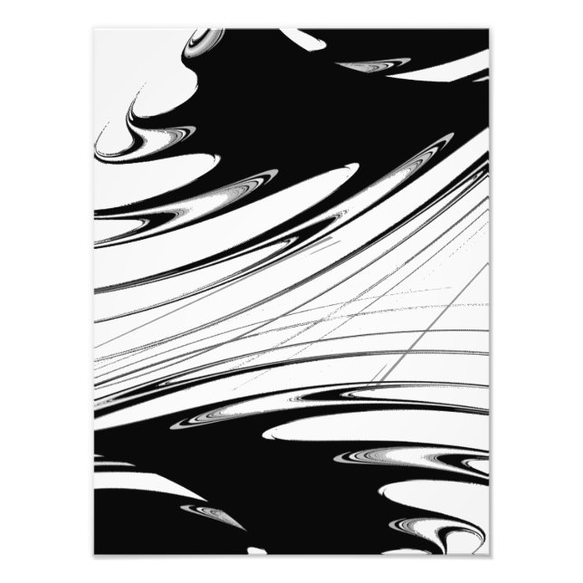 Foto Preto e Branco Moderno (Frente)