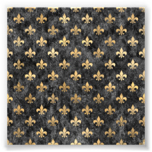 Foto Preto Velvet Fleur De Lis Mardi Orleans