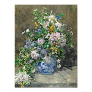 Foto Primavera Buquê por Pierre-Auguste Renoir