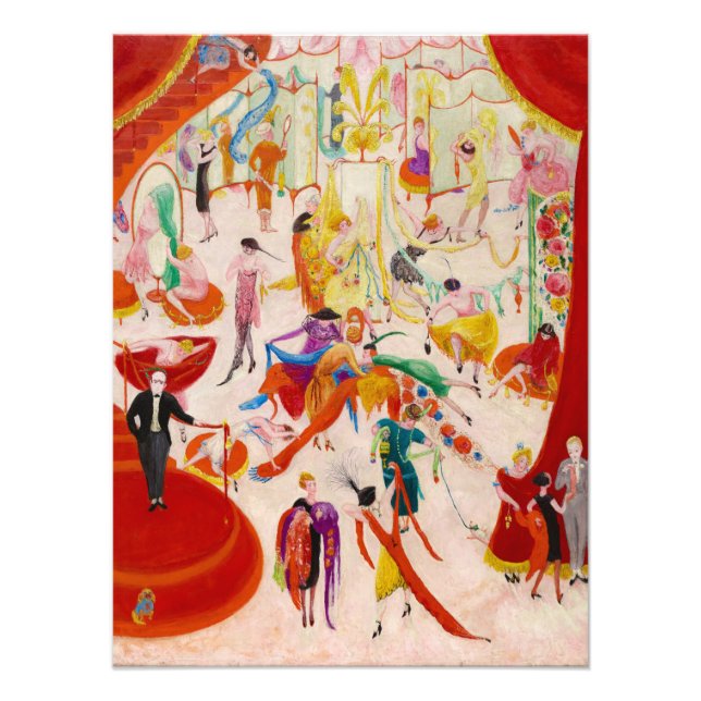 Foto Primavera venda na Bendel de Florine Stettheimer (Frente)