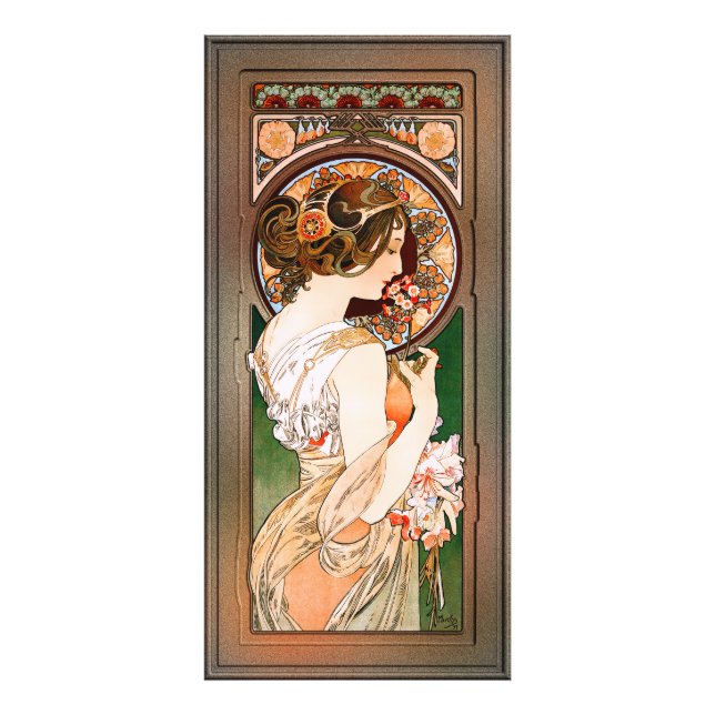 Foto Primrose por Alphonse Mucha (Frente)