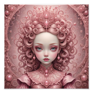 Foto Princesa Rosa Mark Ryden Style Art Poster Impressã