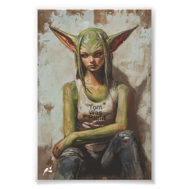 Foto Print Aliens Exist (Frente)