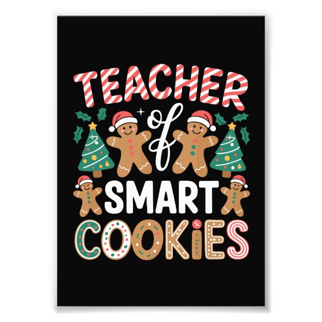 Foto Professor de Natal de Biscoitos Inteligentes de Ge (Frente)