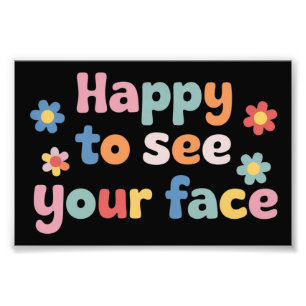 Foto Professor Feliz em Ver Seu Rosto de Volta às Aulas