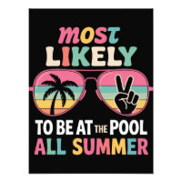 Professor Mais Propenso a Estar na Piscina Todo o