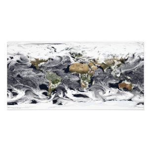 Foto Projeção equidistante cilíndrica