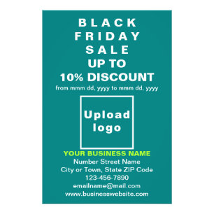 Foto Promoção de Black Friday Empresarial em Verde Teal