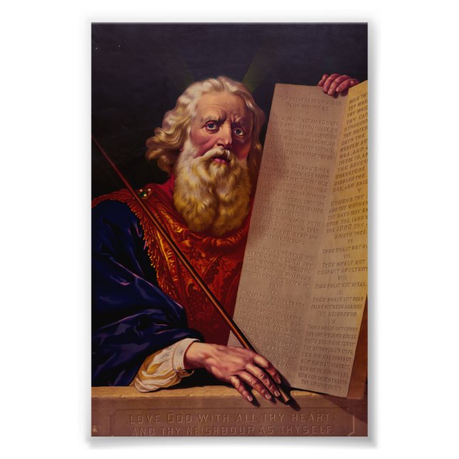 Foto Prophet Moses on Mount Sinai – High-Fidelity Epic  (Frente)