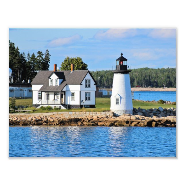 Foto Prospect Harbor Lighthouse, Maine (Frente)