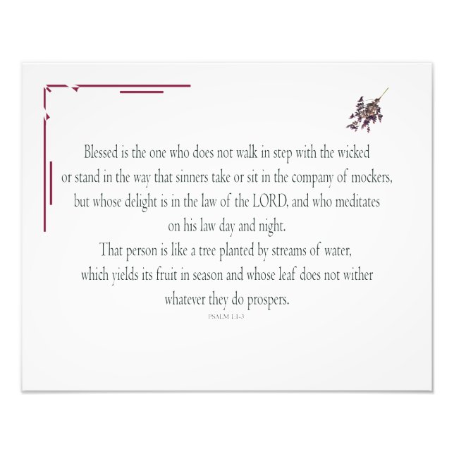 Foto PSALM 1, não caminha em pé com o (Frente)