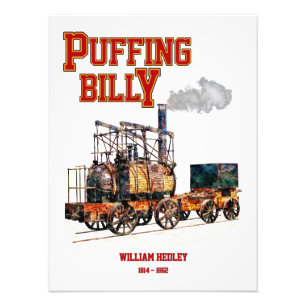 Foto Puffing Billy Steam Train Locomotive Inglês