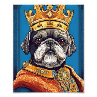 Foto Pug Dog Queen