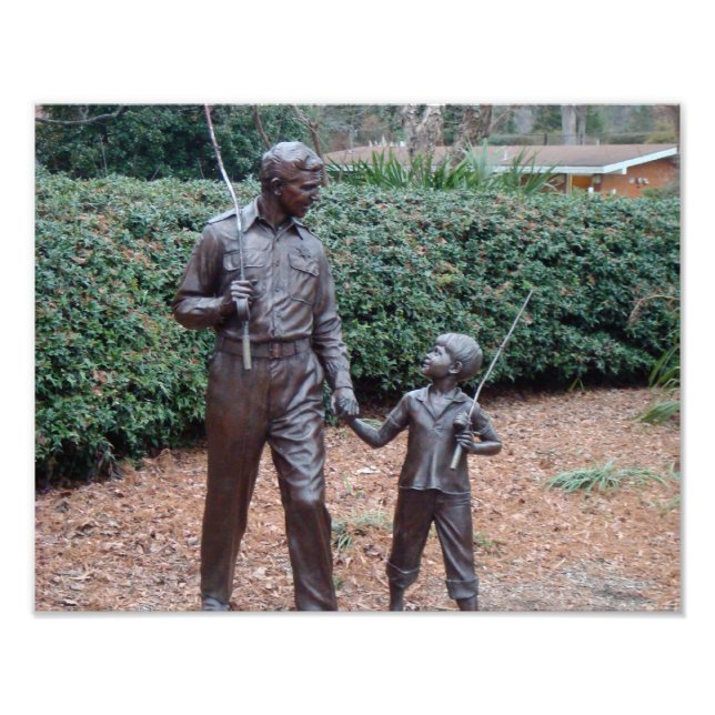 Foto Pullen Park Raleigh Photo Impressão Andy Griffith (Frente)