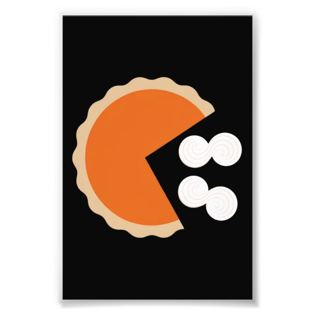 Foto Pumpkin Pie Ação de Graças Humor Pumpkin (Frente)