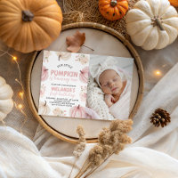 Foto: Pumpkin Primeiro Convite de Aniversário