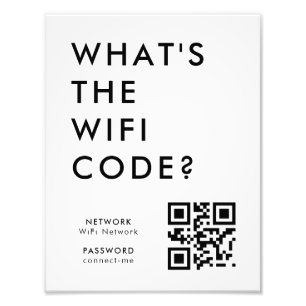 Foto Qual é o Código WiFi?   QR Code Scan para Conectar