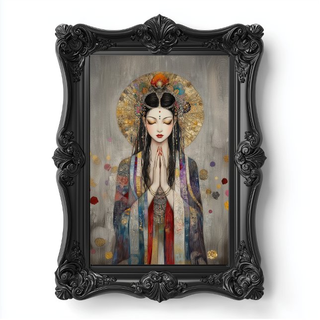Foto Quan Yin: Buddhist Goddess Art Nouveau Poster (Criador carregado)