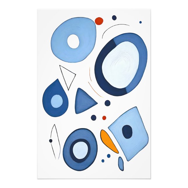 Foto Quantum Dot Dreams Abstrato (Frente)