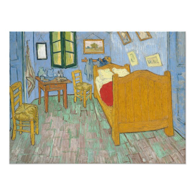 Foto Quarto de Van Gogh em Arles - Clássico Amarelo & A (Frente)