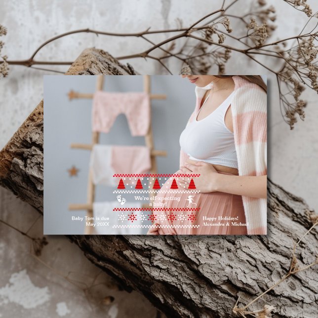 Foto que estamos esperando Anúncio de Gravidez (Criador carregado)