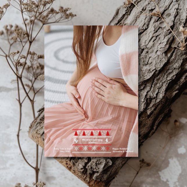 Foto que estamos esperando Anúncio de Gravidez (Criador carregado)