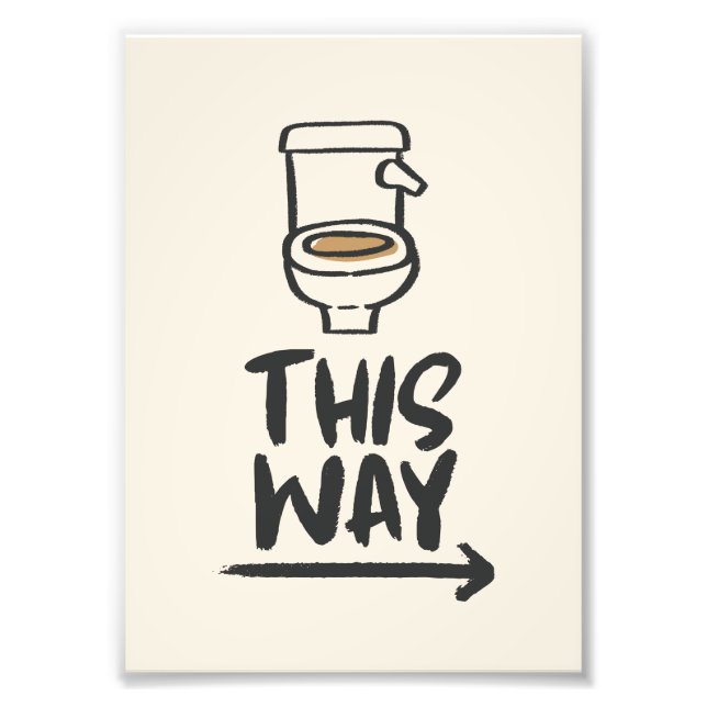 Foto Quebra De Banheiro Assim - Engraçado Banheiro Dire (Frente)