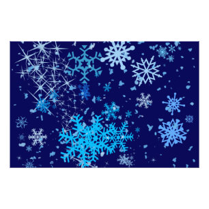 Foto Queda de neve da noite de Natal