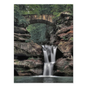 Foto Quedas superiores, a caverna do ancião, colinas d