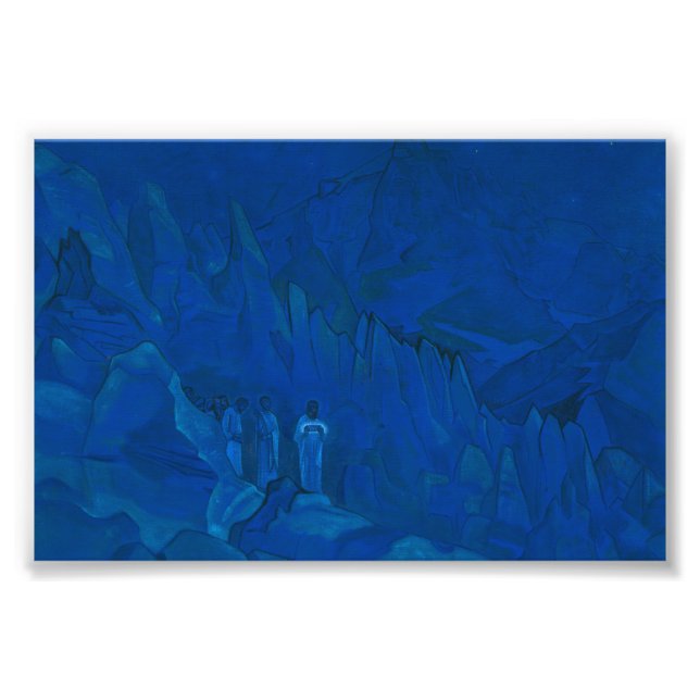 Foto Queima da escuridão por Nicholas Roerich (Frente)