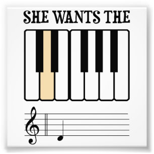 Foto Quer a música do piano de D