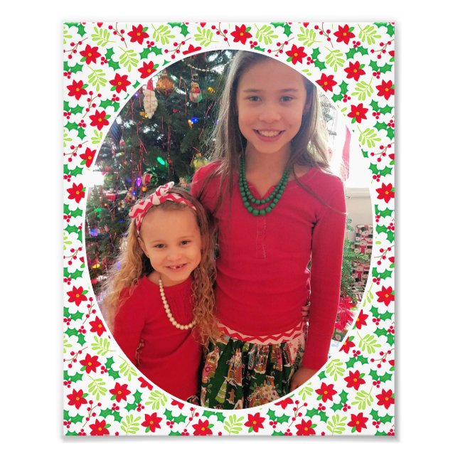 Foto Queridos de Natal Personalizam Modelo Super Bonito (Frente)