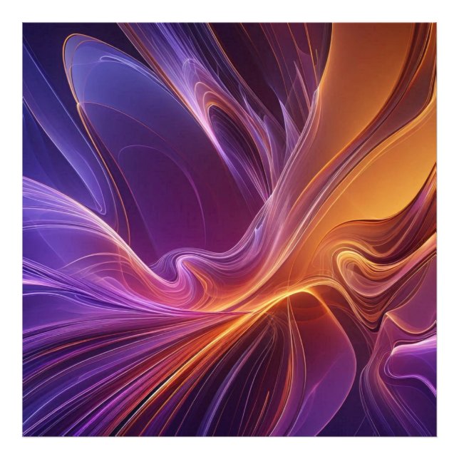 Foto Radiant orange purple (Frente)