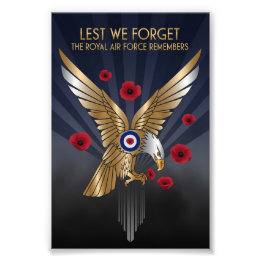 Foto RAF Art Deco Remembrance Day Edition