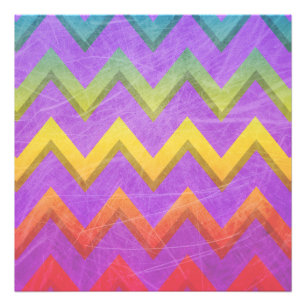 Foto Rainbow Chevron by Shirley Taylor