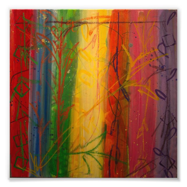 Foto Rainbow Forrest, por Bryce e Mary (Frente)