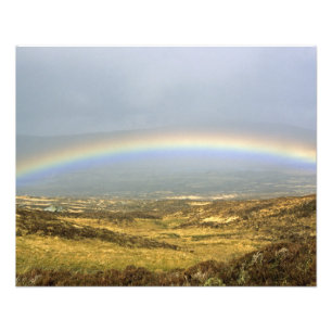 Foto Rainbow Rannoch Moor Scotland Postcard Poster Phot