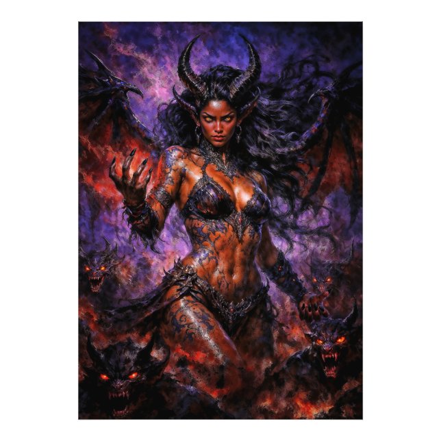 Foto Rainha do Inferno Lilith (Frente)