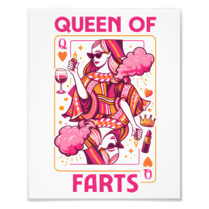 Foto Rainha dos Pum Royal Flatulência Humor Pum